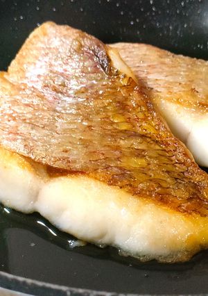 【試行錯誤の】鯛のポワレ-レシピのメイン写真