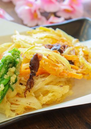 ホタルイカのかき揚げ-レシピのメイン写真