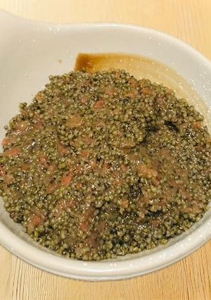 梅干しととんぶりの和え物-レシピのメイン写真