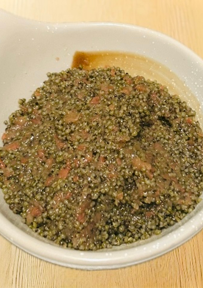 梅干しととんぶりの和え物-レシピのメイン写真