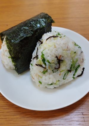 腹減り高校生の補食おにぎり-レシピのメイン写真