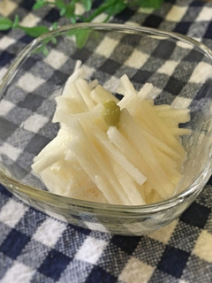 お酢嫌いも満足!長芋の白だし酢和え-レシピのメイン写真