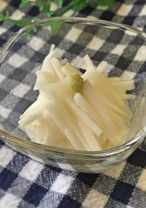 お酢嫌いも満足！長芋の白だし酢和え-レシピのメイン写真