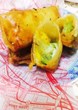 レタスチーズ春巻き-レシピのメイン写真