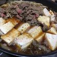 新ごぼう新玉ねぎで、すき焼き牛肉豆腐!
