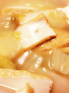 白菜と厚揚げの煮物-レシピのメイン写真