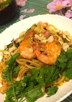 【タイ料理オリジナル】パスタイ-レシピのメイン写真