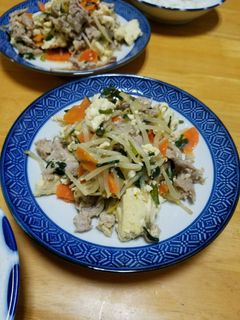 自己流♪豆腐チャンプルー-レシピのメイン写真