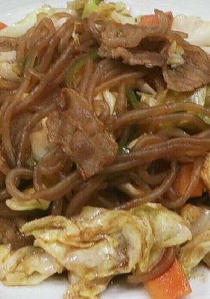 ダイエットに☆糸こんソース焼きそば-レシピのメイン写真