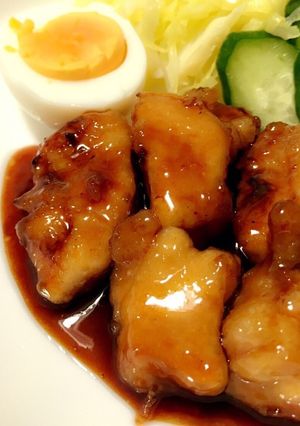 胸肉の甘酢焼き-レシピのメイン写真