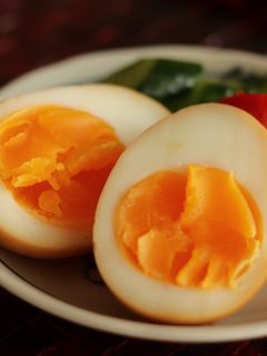 材料2つ(^o^) だしソースで味玉♪-レシピのメイン写真