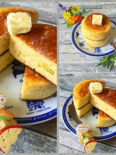 厚焼きパンケーキ-レシピのメイン写真