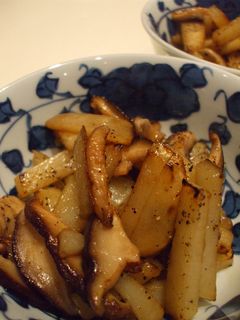 超簡単☆ジャガイモ&椎茸の醤油バター炒め-レシピのメイン写真