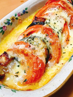 トマトとナスとチーズのオーブン焼き-レシピのメイン写真