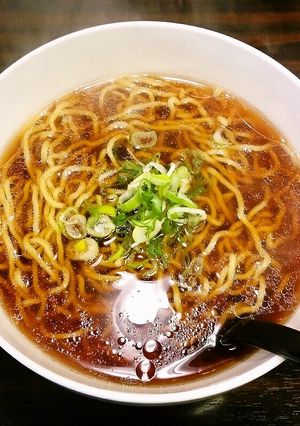 醤油ラーメン（かけラーメン）麺固め脂こく-レシピのメイン写真
