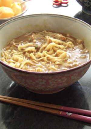 即席麺を使った、簡単カレーうどん-レシピのメイン写真