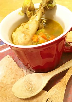 手羽元の野菜カレースープ-レシピのメイン写真