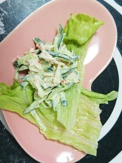 きゅうりとカニカマのサラダ-レシピのメイン写真