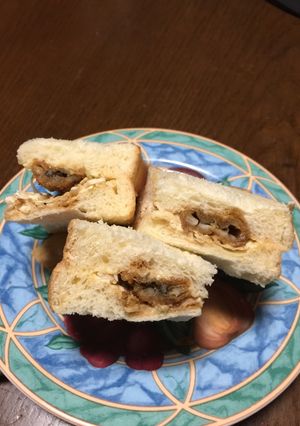 アナゴみそカツサンド-レシピのメイン写真