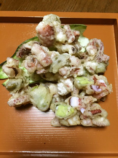 タコと空豆のかき揚げ-レシピのメイン写真