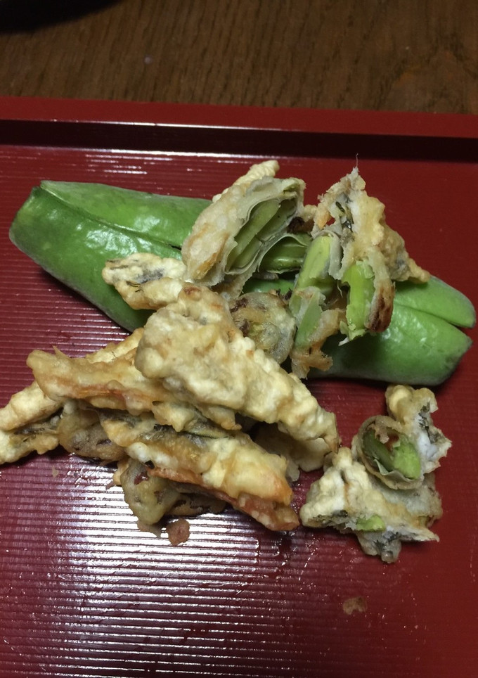 アナゴと空豆のかき揚げ-レシピのメイン写真