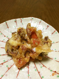 タコとトマトのかき揚げ-レシピのメイン写真