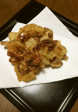 タコとタマネギのかき揚げ-レシピのメイン写真