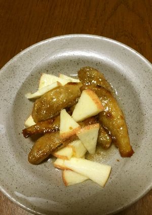 アブラメ新子の甘酢りんご漬け-レシピのメイン写真