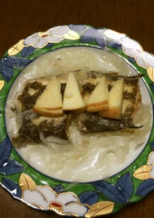 バケシタの甘酢りんご漬け-レシピのメイン写真