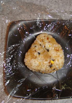 超簡単☆食感絶妙おにぎり♪-レシピのメイン写真
