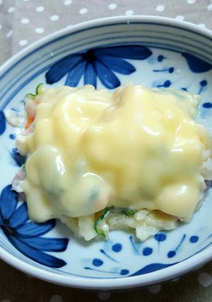 ポテトサラダリメイク★チーズ焼き-レシピのメイン写真