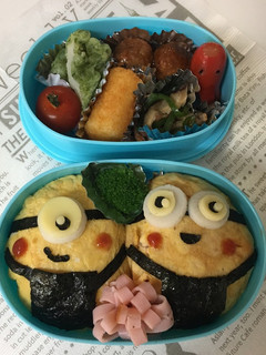 キャラ弁ミニオンズ-レシピのメイン写真