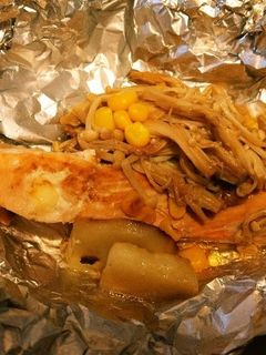 鮭のマヨホイル焼き-レシピのメイン写真