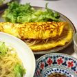 とりそぼろとバジル缶♡バインセオ風卵焼き