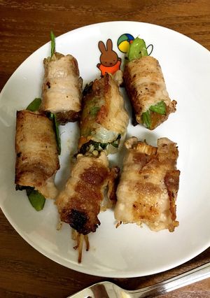 角寒天の肉巻き-レシピのメイン写真