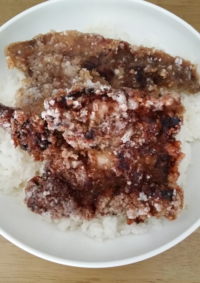 簡単&旨♪カジキマグロ(あら)竜田揚げ♡-レシピのメイン写真
