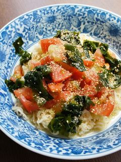 トマトしゃりしゃり♪な冷やしラーメン-レシピのメイン写真