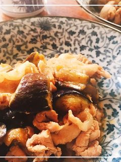 豚肉となすの味噌炒め!-レシピのメイン写真