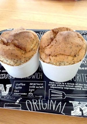 ノンオイル!卵1個で低糖質シフォンケーキ-レシピのメイン写真
