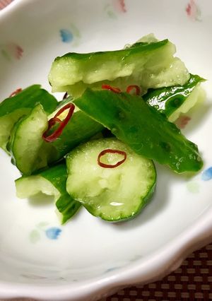 たたききゅうりのレモン和え-レシピのメイン写真