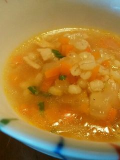 人参ともち麦のスープリゾット-レシピのメイン写真