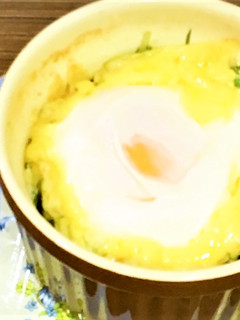 忙しい朝に☀マヨネーズのココット-レシピのメイン写真