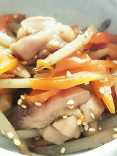 簡単‼鶏肉と牛蒡と人参のきんぴら風煮炊き-レシピのメイン写真