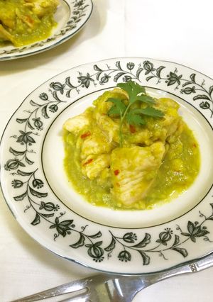 レンジで♪鶏胸肉のアボカドソース-レシピのメイン写真