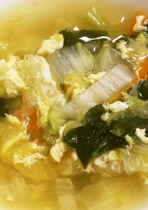 超楽々 かき玉汁作らせていただきます。-レシピのメイン写真