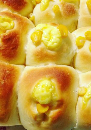 クリームチーズとコーンのちぎりパン-レシピのメイン写真