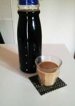 濃厚ﾗﾃﾍﾞｰｽ風ｱｲｽｺｰﾋｰ1.5L-レシピのメイン写真