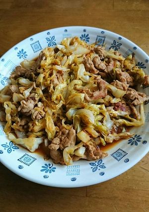 豚肉とキャベツのピリ辛炒め-レシピのメイン写真
