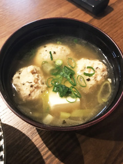 しそ香る鶏つみれ団子スープ-レシピのメイン写真