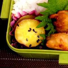 รูปของ さつまいものバターソテー